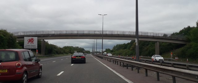 Footbridge over the M4