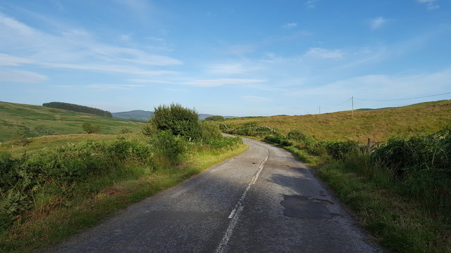 A minor country road © Peter Mackenzie cc-by-sa/2.0 :: Geograph Britain ...