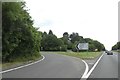 Westbound off slip road from A303 for Thruxton village