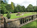 ST0380 : Lawnt Plas Talygarn / Lawn at Talygarn Manor by Alan Richards