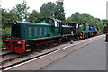 Foxfield Railway - four diesel locomotives