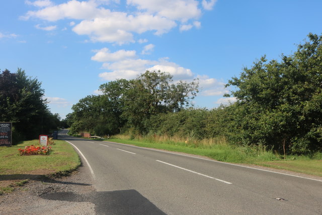 Melton Road near East Langton