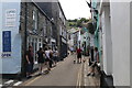 A narrow street in Mevagissey