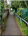 Path ascending towards Coronation Road, Blackwood