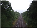 Railway towards London