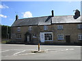 Shop and houses at the entrance to Hall Hill, Brigstock