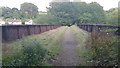 Disused rail bridge at Usk