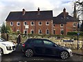 West wing of the Earls of Warwick flats complex, St Nicholas Church Street, Warwick