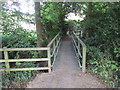 Footbridge across the Potwell Dyke