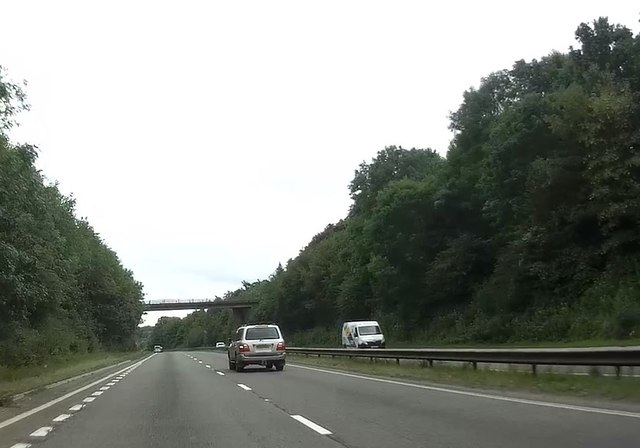 A30 at Alphington towards the M5, Torquay and Plymouth