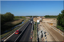 TL4060 : A428 roadworks by Hugh Venables