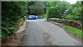 Attractive hump-back bridge at Gillmill