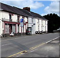 Derelict former shop in Pencader