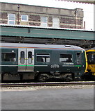 ST3088 : Roger Watkins, platform 2, Newport station by Jaggery
