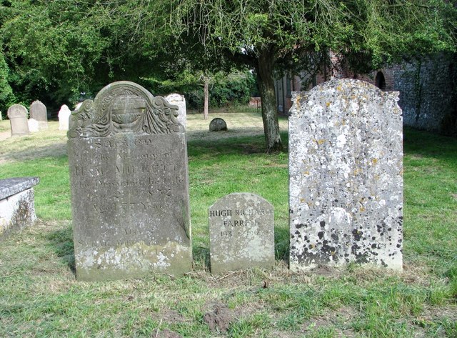 Graves in Kirby Bedon St Andrew's... © Evelyn Simak :: Geograph Britain ...