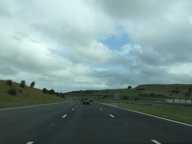 M6 - Northbound © Dave Thompson :: Geograph Britain And Ireland