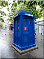 Police box on Sauchiehall Street