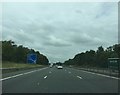 A74(M) signage - north bound