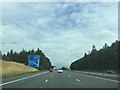 A74(M) signage - north bound