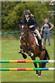 Show jumping at Weeton Show