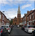 Frederick Road in Spinney Hills, Leicester