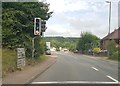 Road junction on the A4136