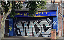 J3472 : Graffiti, University Avenue, Belfast (August 2019) by Albert Bridge