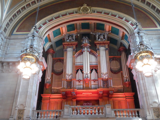 Pipe Organ at Kelvingrove Art Gallery and Museum