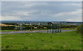 Bus shelters along the A174 at Wade