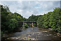 Railway bridge over River Wear