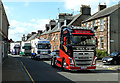 Irish ferry traffic in Maybole