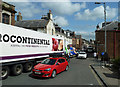 Traffic congestion in Maybole