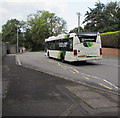ST3093 : Newport Bus single decker, Newport Road, Llantarnam by Jaggery