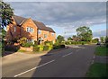 West Thorpe passing Wolds House and the end of Main Street