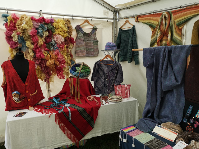 Highland Guild of Weavers, Spinners and Dyers at the Black Isle Show 2019