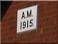 Date stone on house on West Thorpe