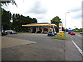 Service station on St Albans Road (A5183)