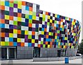 Lewisham : facade, Glass Mill Leisure Centre