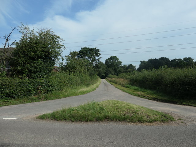 Thatchmoor Lane, looking north