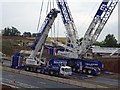 SO8652 : Heavy cranes by Philip Halling
