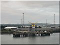 J3677 : Oil berth No. 4, Belfast Harbour by Phil Champion