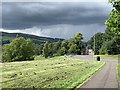 Footpath on the A813 Stirling Road