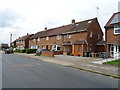 Houses on Felmersham Road, Luton