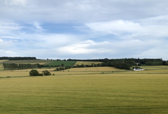 Farmland near Myreside