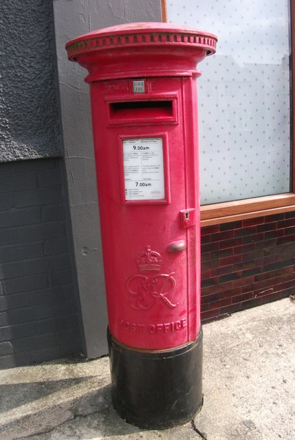 King George VI pillar box, Bangor
