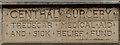 Central Surgery inscription, Tredegar