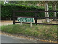 Road Name sign on Brands Lane