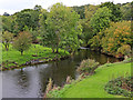 Afon Teifi at Pont Llanfair in Ceredigion