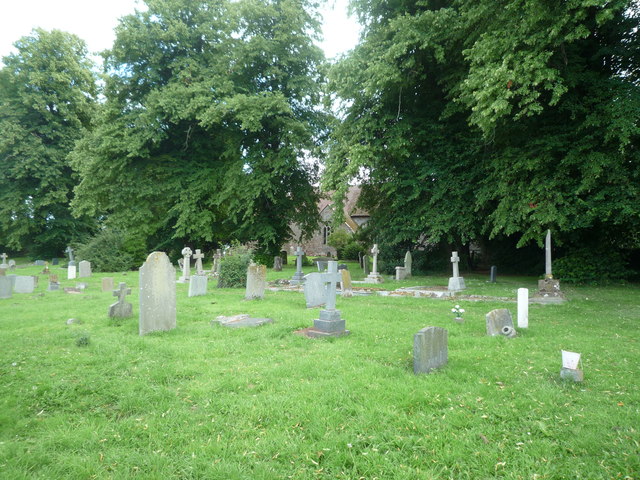 Churchyard at St. Mary's Church (Dymock)