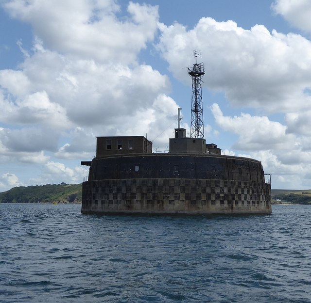 Breakwater Fort, Plymouth - from the west